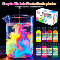 TIMESRUI 30ml Pigment liquide à base d'eau hautement concentré, ciment, plâtre, colorant néon, colorant JES pour projet artistique