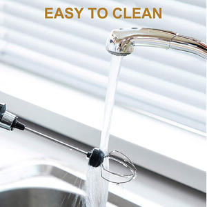 เครื่องตีฟองนมไฟฟ้า 3 ระดับความเร็ว แบบมือถือ สำหรับกาแฟ มัทฉะ ลาเต้ ไข่ขาว และการอบ - Product Image 3