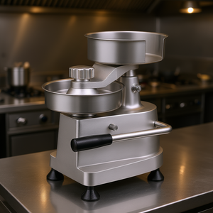 Prensa para Hamburguesas de Acero Inoxidable de Uso Comercial, Molde de 4, 5 y 6 Pulgadas, Máquina Formadora de Carne para Restaurantes - Product Image 2