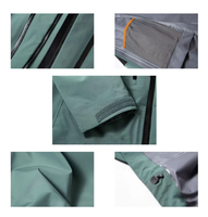 Veste hardshell homme personnalisée Gore Tex (ventproof, imperméable, respirante) : montagne, randonnée, ski