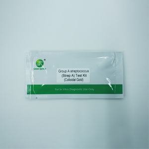 Green Spring Group Streptokokken (<span class=keywords><strong>Strep</strong></span> A) Testkit (Kolloidale Gold-Methode) für Gewerbliche Nutzung Einfache Bedienung - Product Image 2