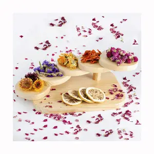 100% Kit di fiori secchi naturali per decorare, fabbricazione di candele, gioielli in resina, bombe da bagno