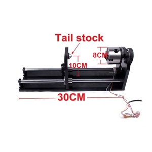 Eje Giratorio Universal de 4 Ejes, Diámetro de 80 mm, Mandril de 3 Garras para Máquina de Corte y Grabado Láser de CO2 - Product Image 2