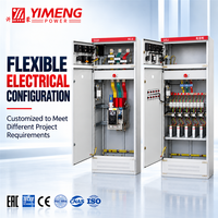 Armoire de distribution basse tension personnalisée YIMENG GGD, panneau de commande électrique pour projets industriels