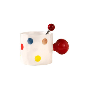 Taza de Café Divertida con Corazón Rojo para Parejas, Taza de Porcelana Personalizada, Taza de Cerámica para Mate - Product Image 4