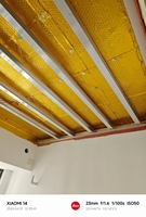 Feutre insonorisant auto-adhésif en caoutchouc, épaisseur et taille personnalisées, imperméable, ignifuge, absorption acoustique, 5 ans