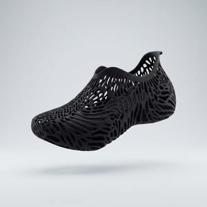 أحذية رياضية عصرية مطبوعة بتقنية ثلاثية الأبعاد، تصميم مستقبلي مع فتحات للتهوية، أحذية رياضية كاجوال أنيقة - Product Image 1