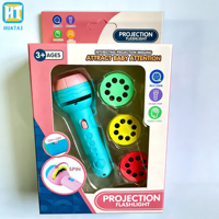 Lampe torche projecteur multifonctionnelle à succès – Jouet d'éveil et d'histoires pour bébé, éclairage pour enfant