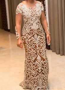 Lehenga Choli Largo hasta el Suelo para Mujer de ATIYA LIBAS en Acetato con Cuentas de Vidrio y Pedrería para Bodas/Fiestas - Product Image 2