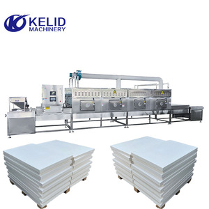 Ligne de production industrielle entièrement automatique de fours de séchage à micro-ondes en acier inoxydable pour le traitement des matériaux isolants de sandwichs - Product Image 6