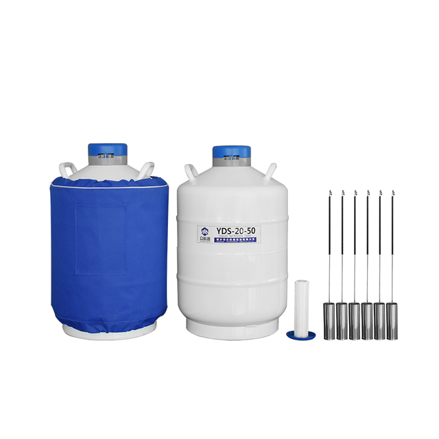 Bulk 20L Liquid Nitrogen Dewar Tank for Pig Artificial Insemination Sale of Semen Catheter