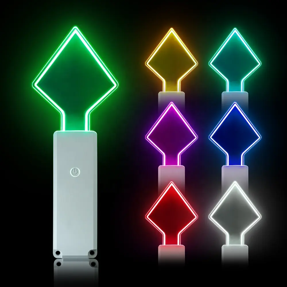 Multi Color Zaklamp Stick Lightsticks Led Lightstick Glowsticks Nood Poi Ballen Multi Color Zaklamp Stick Lightsticks