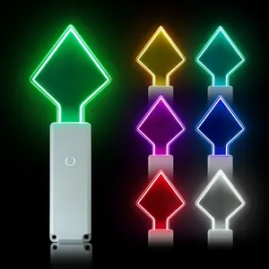 Bacchette per torcia elettrica multicolore Led Lightstick glowstick emergenza Poi palle Multi colore torcia Stick Lightstick