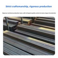 Poutre en I en acier galvanisé Q235 non allié laminée à chaud, norme nationale, pour support de construction de murs-rideaux