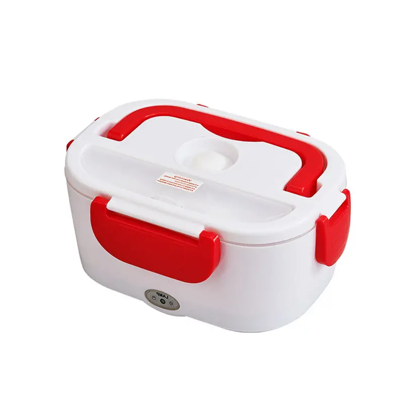 Easy Carry Heated Lunch Box With Stainless Steel 2 In 1 Portable Food Warmer Electric Lunch Box for Car