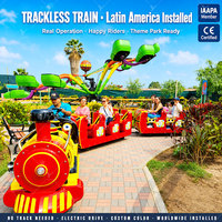 Train touristique électrique sans rails, très demandé, pour sites touristiques, centres commerciaux et attractions familiales