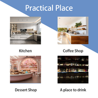 Ensemble d'outils de mesure numérique Offre Spéciale nourriture/eau tasses à mesurer en plastique transparent durable cruche pour la maison hôtel cuisine ou Bar