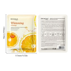 Masque Visage Hydratant et Apaisant à la Nicotinamide et au Glutathion, Série de <span class=keywords><strong>Masques</strong></span> aux Extraits de Fruits - Product Image 3