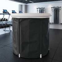 Nouveau design de baignoire autoportante pliante en PVC portable en plastique bon marché pour adultes