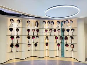 Nuevo Diseño, Cabeza de Maniquí con Diamantes de Imitación Coloridos, Soporte <span class=keywords><strong>para</strong></span> Exhibición de Sombreros y <span class=keywords><strong>Pelucas</strong></span>, Bloque de Cabeza de Maniquí con Base de Metal Retráctil - Product Image 5