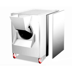 Tostador Comercial <span class=keywords><strong>de</strong></span> Maní, Cacahuetes, Especias, <span class=keywords><strong>Granos</strong></span>, Soja, Nueces, Máquina <span class=keywords><strong>Tostadora</strong></span> Multifunción <span class=keywords><strong>de</strong></span> Acero Inoxidable con Motor <span class=keywords><strong>de</strong></span> 50, 220V - Product Image 6