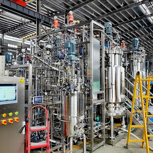 Tanque de biorreactor de laboratorio de 30L estándar de la UE, calefacción inferior, agitador mecánico, fermentador a presión de vidrio, recipiente a presión del Motor - Product Image 6