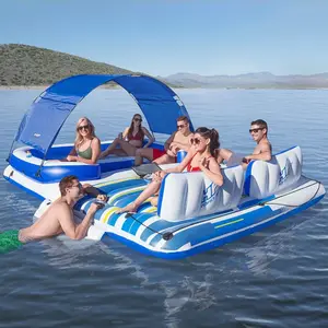 De gros fromage île-top hot selling products custom island poker floats cheese pool float