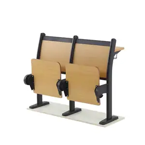 Modern Design Student Desk Chair Furniture for College Classroom Economical Wooden Metal School Furniture School Table