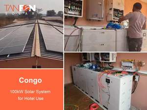 Sistema de Energía Solar Híbrido Residencial de 30kw, Sistema de Energía Solar Fuera de la Red de 10kw, Panel Solar para el Hogar, Kit de Paneles Solares de 30kw, Sistema con Inversor - Product Image 5