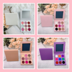 Trang điểm bán buôn mỹ phẩm Eyeshadow Vàng vẻ đẹp Eyeshadow Palette long lanh ánh sáng lung linh bóng mắt - Product Image 6