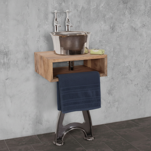 Cubo de Lavabo - Pequeño (Madera de Fruta) - Product Image 1