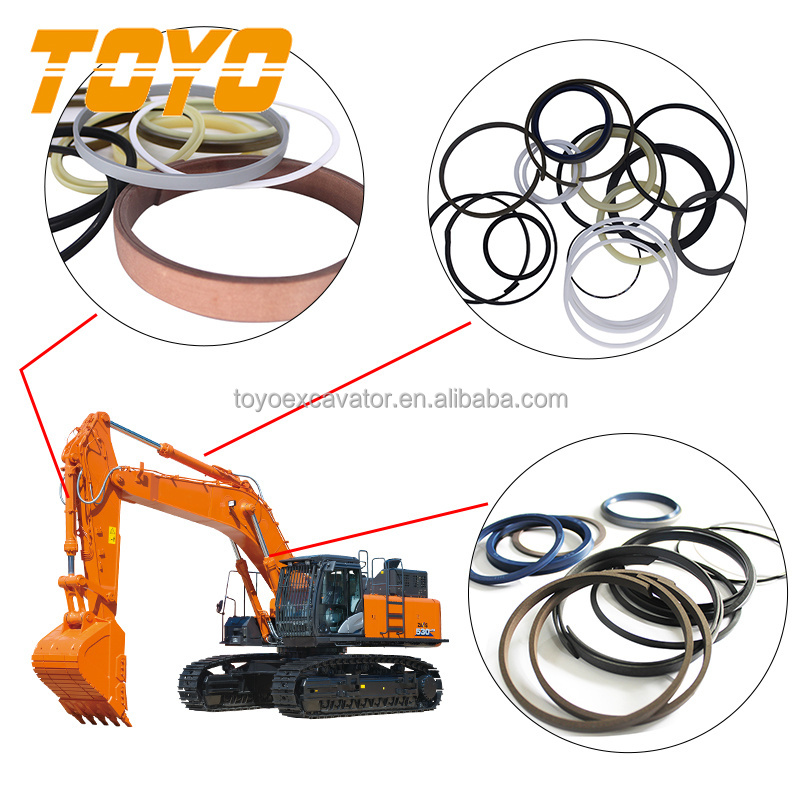 Shige ZX800 ZX850-3 ZX850 ZX870 Cylinder Seal Kits for Hitachi Excavators