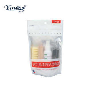 Set de limpieza y cuidado de calzado multifuncional Yinste de 4 piezas y 120 ml para zapatillas y zapatos blancos - Product Image 4
