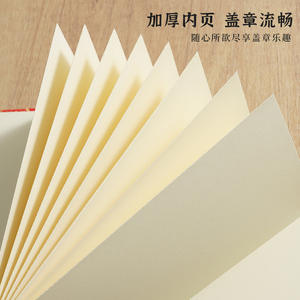 สมุดโน้ตพับได้แบบอัคคอร์เดียน คอลเลคชั่นแสตมป์การเดินทางแบบกำหนดเอง พิมพ์ดิจิทัล แนวคิดสร้างสรรค์ กระดาษดาหลิน 120 แกรม - Product Image 4