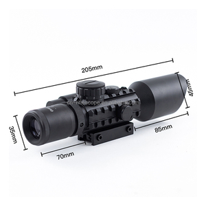 Nhà Máy Trực Tiếp Bravo M9 3-10x42e Dài Phạm Vi Phạm Vi Màu Đỏ Greentelescopic Sight Phạm Vi Quang Học Với Laser Sight Cho Săn Bắn Đốm - Product Image 3