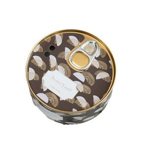 Fangdi Scented Candles Tin Can Soy Wax Smokeless Natural Fragrance Classic Style Home Decor - Product Image 5