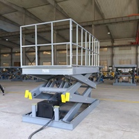 Plateforme élévatrice à ciseaux en acier inoxydable de haute qualité avec capacité de 1000 kg et hauteur maximale de 10 m