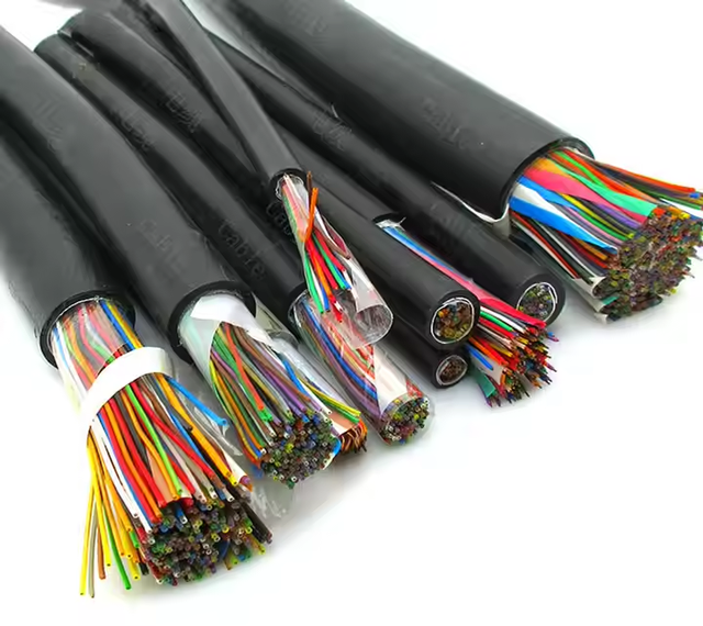 Hot Sale Jelly Filled Armored Telephone Cable 50-200 Pairs HYA/HYAC for Underground/Outdoor Communication