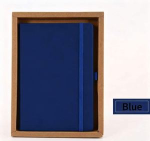 Set de Regalo de Cuaderno Azul Lago con Cubierta Elástica para Personalización de Marca y Suministros de Oficina al por Mayor - Product Image 4