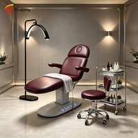 Table de massage électrique la plus vendue, lit de spa au design innovant avec commande au pied pour salons de beauté et instituts de beauté