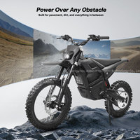 Moto tout-terrain électrique à moteur central à entraînement direct 48V2000W, couple maximal 141 Nm, moto tout-terrain électrique, E-Pit Bike