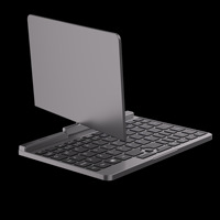 Keyboard bahasa Inggris, Notebook tulisan tangan layar sentuh Mini portabel, bodi Aluminium Intel, Keyboard bahasa Inggris