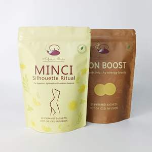 Bolsas de Embalaje de Alta Calidad con Logotipo Personalizado, MOQ 500PCS, Bolsas de Aluminio con Cierre Hermético, a Prueba de Olores, para Almacenamiento de Alimentos, Té y Otros Productos - Product Image 6