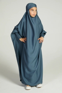 เครื่องแต่งกายสไตล์ใหม่ล่าสุดของเด็กมุสลิมจิลบับ2025ออกแบบมีสีสันไซส์ตามสั่ง - Product Image 6