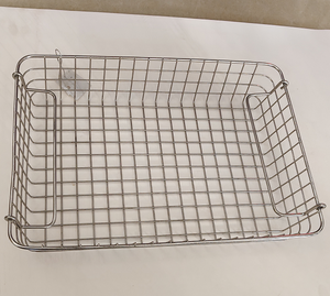 Durable 304 Stainless Steel <b>Wire</b> <b>Mesh</b> Basket Rustproof Storage Basket for Kitchen Vegetable Fruit Organizing - Product Image 4