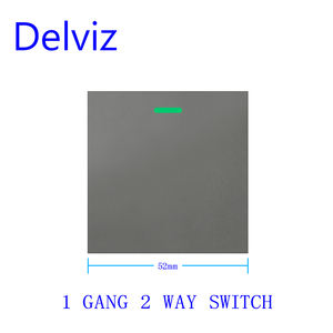 لوحة زجاج Delviz ، منفذ قابس كهربائي ، مفتاح إضاءة ذاتي الصنع 13A جدار عالمي دولي ، مقبس تبديل الفندق - Product Image 3