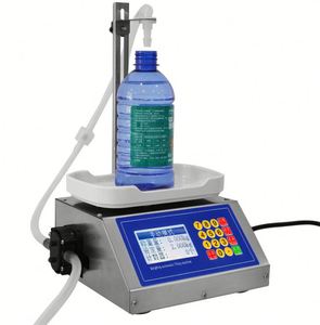 Semi-automatic Liquid Filling Weighing Machine for Bottles Containers Beverage <b>Wine</b> and Shampoo Packaging - Product Image 2