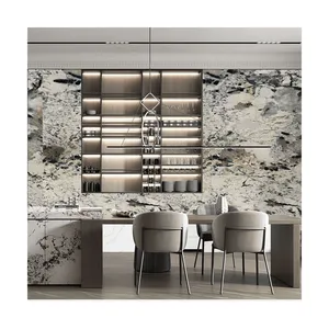 High Quality Countertop Floor Porcelain Extra Large Marble Look Sintered Stone Slab