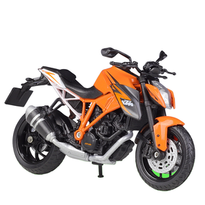 Modèle de moto lourde KTM 1290 Super Duke R à l'échelle 1/18 de Welly, en plastique et alliage, avec finitions de qualité. - Product Image 1