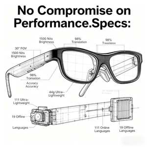 <span class=keywords><strong>Casque</strong></span> de réalité augmentée immersif avec écran binoculaire 3D haute résolution, assistant IA <span class=keywords><strong>pour</strong></span> le jeu et la réalité virtuelle - Product Image 4